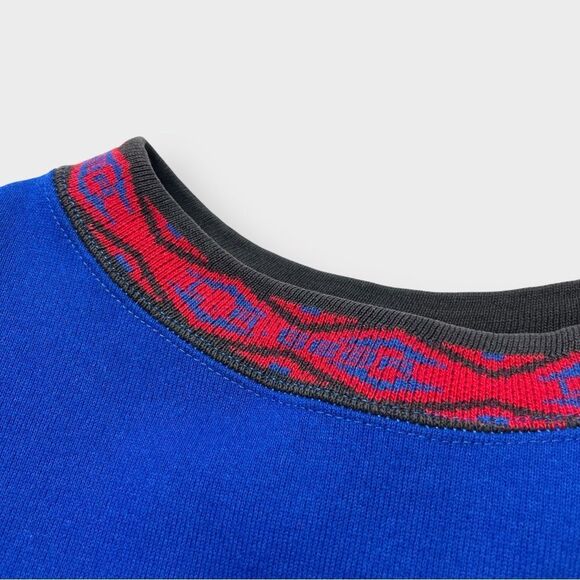 Vtg 90s LA Gear Big Logo Sweatshirt, Knit Collar, 2-Sided, L.A. 80s, USA M - Picture 5 of 7